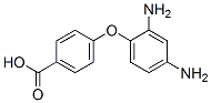 4-(2,4-Diaminophenoxy)benzoic acid Structure,5855-81-2Structure