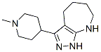 Pyrazolo[3,4-b]azepine,1,4,5,6,7,8-hexahydro-3-(1-methyl-4-piperidinyl)-(9ci) Structure,585520-34-9Structure