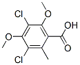 3,5-Dichloro-4,6-dimethoxy-2-methylbenzoic acid Structure,5859-29-0Structure