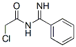 Acetamide,2-chloro-n-(iminophenylmethyl)-(9ci) Structure,58599-09-0Structure