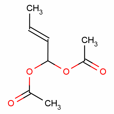 2-Butene-1,1-diyl diacetate Structure,5860-35-5Structure