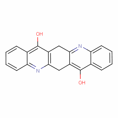 5,6,12,13-Tetrahydroquino[2,3-b]acridine-7,14-dione Structure,5862-38-4Structure