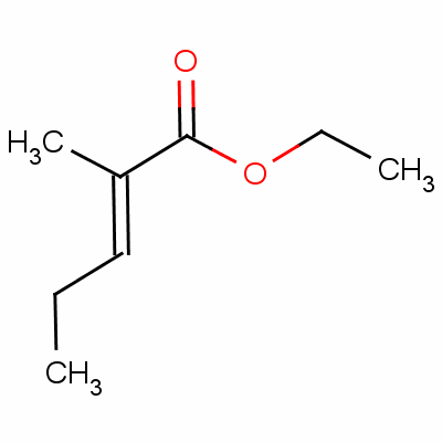 2-戊烯酸甲酯结构式_58625-96-0结构式