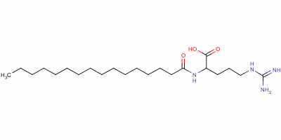 N2-(1-oxohexadecyl)-l-arginine Structure,58725-47-6Structure