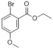 2-Bromo-5-methoxybenzoic acid ethyl ester Structure,58733-41-8Structure