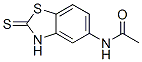 (9ci)-n-(2,3-二氢-2-硫氧代-5-苯并噻唑)-乙酰胺结构式_58759-62-9结构式