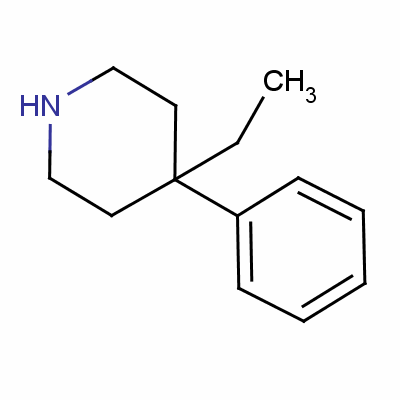 4-Ethyl-4-phenylpiperidine Structure,58778-59-9Structure