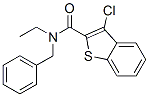 Benzo[b]thiophene-2-carboxamide,3-chloro-n-ethyl-n-(phenylmethyl)-(9ci) Structure,587846-14-8Structure