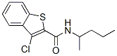 Benzo[b]thiophene-2-carboxamide,3-chloro-n-(1-methylbutyl)-(9ci) Structure,587846-16-0Structure