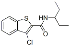 Benzo[b]thiophene-2-carboxamide,3-chloro-n-(1-ethylpropyl)-(9ci) Structure,587846-19-3Structure