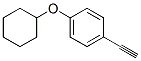 Benzene,1-(cyclohexyloxy)-4-ethynyl-(9ci) Structure,587854-10-2Structure