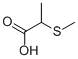 2-(Methylthio)propanoic acid Structure,58809-73-7Structure