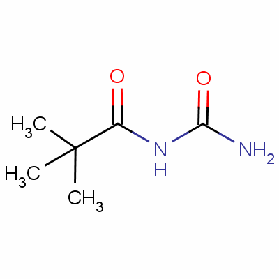 N-(aminocarbonyl)-2,2-dimethylpropionamide Structure,58850-86-5Structure