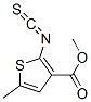 3-Thiophenecarboxylicacid,2-isothiocyanato-5-methyl-,methylester(9ci) Structure,588675-85-8Structure