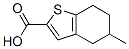 5-Methyl-4,5,6,7-tetrahydro-1-benzothiophene-2-carboxylic acid Structure,588698-05-9Structure