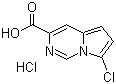 7-Chloropyrrolo[1,2-c]pyrimidine-3-carboxylic acid hcl Structure,588720-14-3Structure