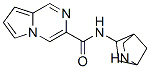 (9CI)-N-2-氮杂双环[2.2.1]-5-庚基吡咯并[1,2-a]吡嗪-3-羧酰胺结构式_588725-33-1结构式