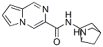 (9CI)-N-2-氮杂双环[2.2.1]-6-庚基吡咯并[1,2-a]吡嗪-3-羧酰胺结构式_588725-71-7结构式