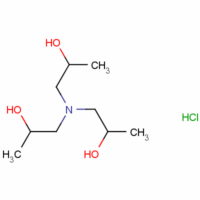 Tris(2-hydroxypropyl)ammonium chloride Structure,58901-12-5Structure