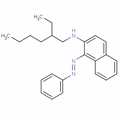 N-(2-ethylhexyl)-1-(phenylazo)naphthalen-2-amine Structure,58935-87-8Structure