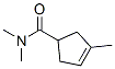 3-Cyclopentene-1-carboxamide,n,n,3-trimethyl- Structure,58944-15-3Structure