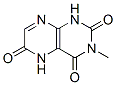 2,4,6(3H)-pteridinetrione,1,5-dihydro-3-methyl- Structure,58947-87-8Structure