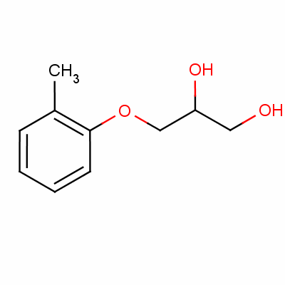 Mephenesin Structure,59-47-2Structure