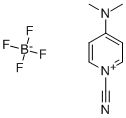 N-氰-4-二甲氨基-吡啶四氟硼酸盐结构式_59016-56-7结构式