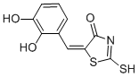 (5E)-5-(2,3-Dihydroxybenzylidene)-2-mercapto-1,3-thiazol-4(5H)-one Structure,590376-71-9Structure