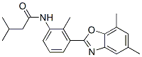 (9ci)-n-[3-(5,7-二甲基-2-苯并噁唑基)-2-甲基苯基]-3-甲基-丁酰胺结构式_590395-85-0结构式