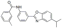 Benzamide,3-methyl-n-[3-[5-(1-methylethyl)-2-benzoxazolyl ]phenyl ]-(9ci) Structure,590396-29-5Structure