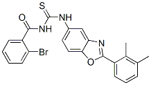 Benzamide,2-bromo-n-[[[2-(2,3-dimethylphenyl)-5-benzoxazolyl ]amino]thioxomethyl ]-(9ci) Structure,590396-68-2Structure