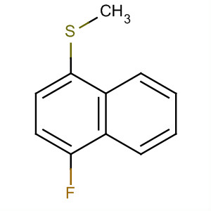 4-Fluoronaphthyl methylsulfide Structure,59080-17-0Structure