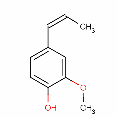 (Z)-2-methoxy-4-(prop-1-enyl)phenol Structure,5912-86-7Structure