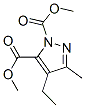 1H-pyrazole-1,5-dicarboxylicacid,4-ethyl-3-methyl-,dimethylester(9ci) Structure,591234-54-7Structure