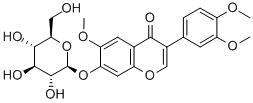 3,4,6-Trimethoxyisoflavone-7-o-beta-d-glucopyranoside Structure,59183-50-5Structure