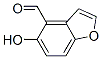 4-Benzofurancarboxaldehyde,5-hydroxy- Structure,59254-30-7Structure