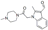 Piperazine,1-[(3-formyl-2-methyl-1h-indol-1-yl)acetyl]-4-methyl- (9ci) Structure,592550-50-0Structure