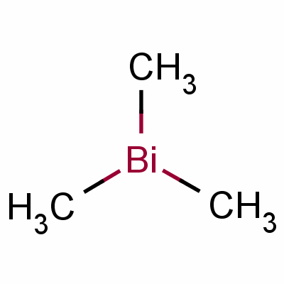 Trimethylbismuth Structure,593-91-9Structure