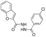 2-Benzofurancarboxylicacid,2-(4-chlorobenzoyl)hydrazide(9ci) Structure,593239-97-5Structure