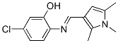 Phenol ,5-chloro-2-[[(1,2,5-trimethyl-1h-pyrrol-3-yl)methylene]amino]-(9ci) Structure,593272-56-1Structure