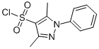 3,5-Dimethyl-1-phenyl-1H-pyrazole-4-sulfonyl chloride Structure,59340-26-0Structure