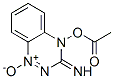 4-乙酰氧基-3-亚氨基-3,4-二氢-1,2,4-苯并三嗪 1-氧化物结构式_59399-02-9结构式