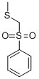 Methylthiomethyl phenyl sulfone Structure,59431-14-0Structure