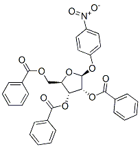 .Beta.-d-ribofuranoside,4-nitrophenyl ,2,3,5-tribenzoate Structure,59495-68-0Structure