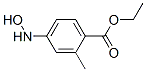 Benzoic acid,4-(hydroxyamino)-2-methyl-,ethyl ester (9ci) Structure,595563-55-6Structure