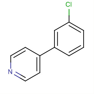 4-(3-Chlorophenyl)-pyridine Structure,5957-92-6Structure