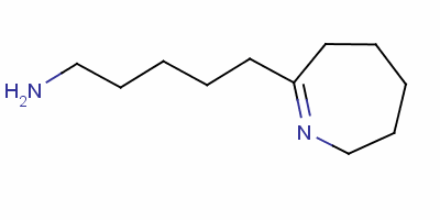 3,4,5,6-Tetrahydro-2h-azepine-7-pentylamine Structure,5960-99-6Structure