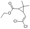 Ethyl 3-(2,2-dichlorovinyl)-2,2-dimethyl-1-cyclopropanecarboxylate Structure,59609-49-3Structure