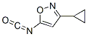 (9CI)-3-环丙基-5-异氰酰基异噁唑结构式_59669-74-8结构式